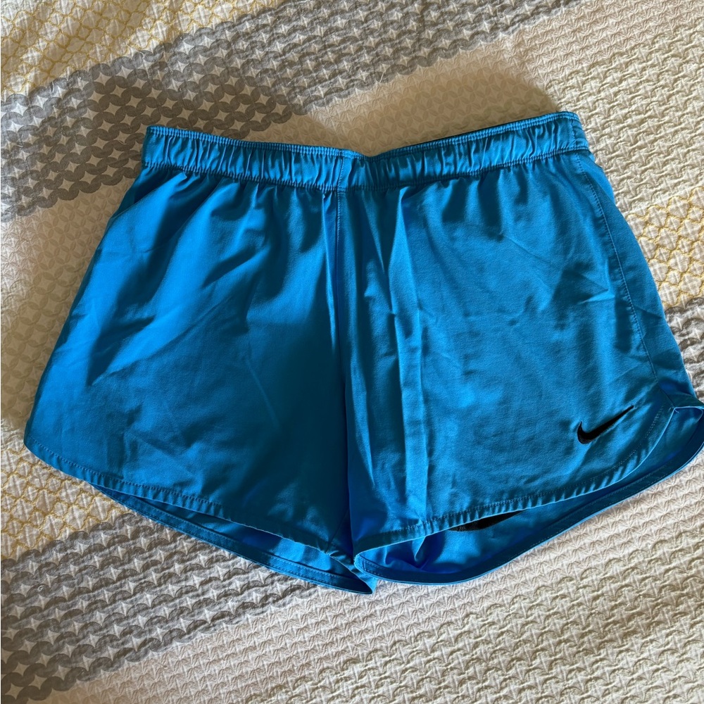 Turquoise Nike DriFit Shorts